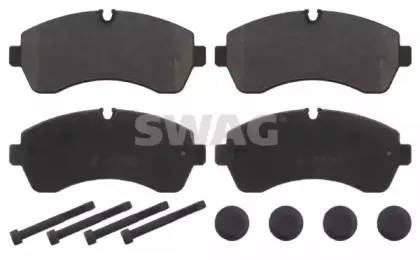 Комплект тормозных колодок, дисковый тормоз SWAG купить